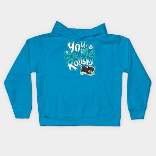 You, Me And The Rottsky - My Playful Mix Breed Rottsky Dog Kids Hoodie